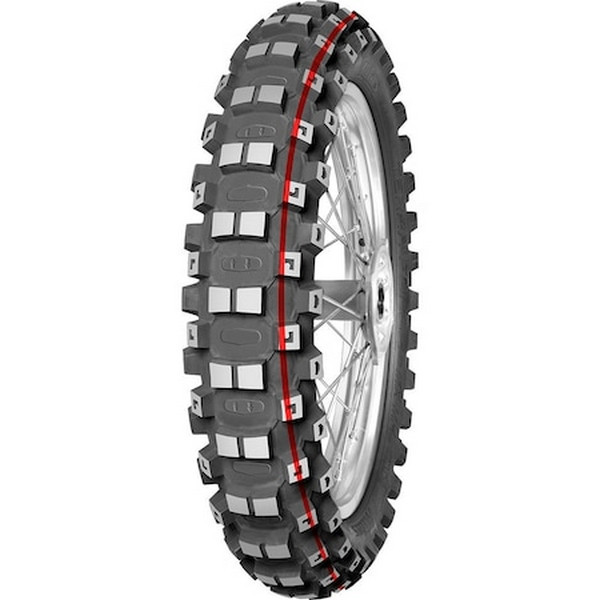 Anvelopa cross/enduro Mitas 110/90-19 Terra Force - Mx Sm Soft Medium Red