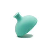 Masaj cu tambur cu presiune pentru piept, dispozitiv de eructare, cupa pentru terapie toracica, 7.5x6 cm, verde