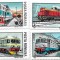 Romania (568) - Locomotive, 1987, serie neobliterata