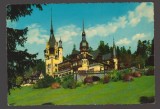 CPIB 24720 CARTE POSTALA - SINAIA. CASTELUL PELES, CIRCULATA, 1965, STAMPILE, TIMBRU, KRUGER