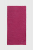 Cumpara ieftin Viking fular impletit 1214 Regular culoarea roz, neted