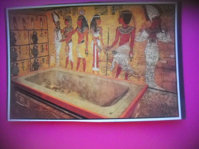 HOPCT 6983 MORMANTUL LUI TUTANKHAMUN -VALEA REGILOR -EGIPT -AFRICA-NECIRCULATA