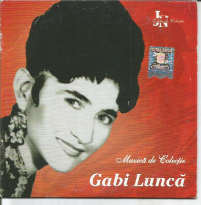 (B) CD - Gabi Lunca ( colectia Jurnalul National ) foto