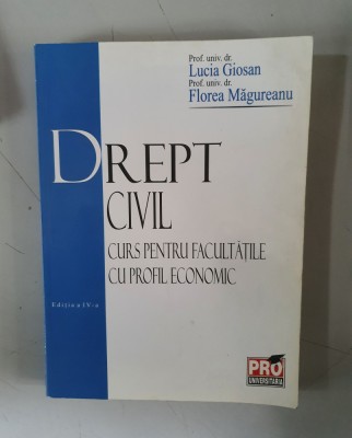 Drept civil - Lucia Giosan, Florea Magureanu foto