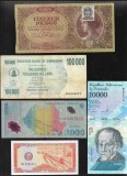 Set 5 bancnote de prin lume adunate (cele din imagini) #353, America de Nord