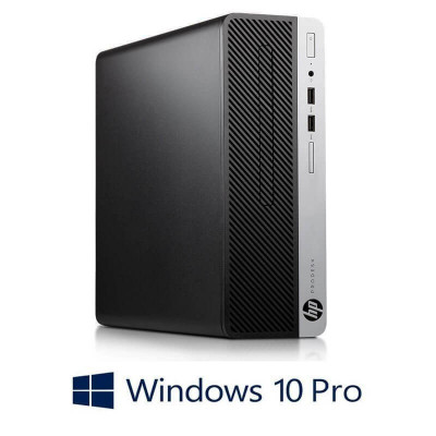 Calculatoare HP ProDesk 400 G4 SFF, Quad Core i5-7500, 256GB SSD, Win 10 Pro foto