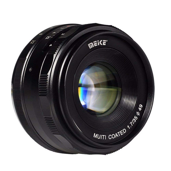 Obiectiv manual Meike 35mm F1.7 pentru FujiFilm FX-mount