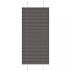 VidaXL Jaluzea plisată negru 55x100 cm Lățime țesătură 54,4cm poliester 4015117