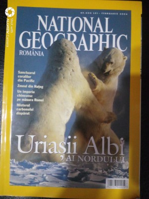 National Geografic Romania-Februarie 2004 foto