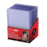 Set 25 protectii TopLoader 76 x 102 mm (3" x 4") pentru cartonase de colectie