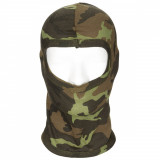 Cagula Bumbac, Subtire si Elastica Adult Balaclava &quot;1 gaura&quot; CZ camo MFH 10902J, XXXXL