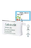 Set Cadou de Mulțumire pentru &Icirc;nvățător cu Card și Suvenir &Icirc;nger Păzitor, Oem