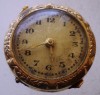 Ceas Dama Mecanic Vechi Nefuncțional, Piese Schimb, 21.5mm, Carcasă Alamă Aurită, Cadran Patinat, Zg&acirc;rieturi Geam