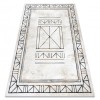 Covor ANTIKA 125 tek, cadru modern, lavabil grecesc - bej / gri, 120x170 cm