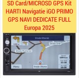 SDCard MICROSD GPS HARTI Navigatie iGO PRIMO GPS TABLETE TELEFOANE GPS NAVI Europa 2024