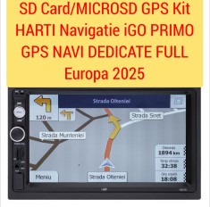 SDCard MICROSD GPS HARTI Navigatie iGO PRIMO GPS TABLETE TELEFOANE GPS NAVI Europa 2024
