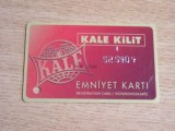 B11 66 - Card comercial - Kale Kilit - piesa de colectie