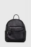 Answear Lab rucsac femei, culoarea negru, mic, neted