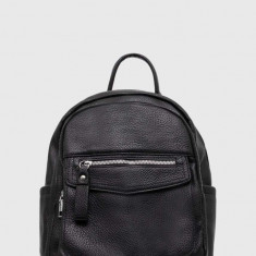 Answear Lab rucsac femei, culoarea negru, mic, neted