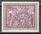 Austria 1986 - Crăciun, MNH, Nestampilat