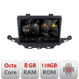 Navigatie Opel Astra K Android 2K QLED Octa Core 8GB RAM 128GB