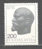 Iugoslavia.1974 50 ani moarte v.i.lenin-Sculptura SI.230