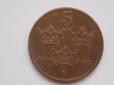 5 ORE 1939 SUEDIA-bronz, Europa