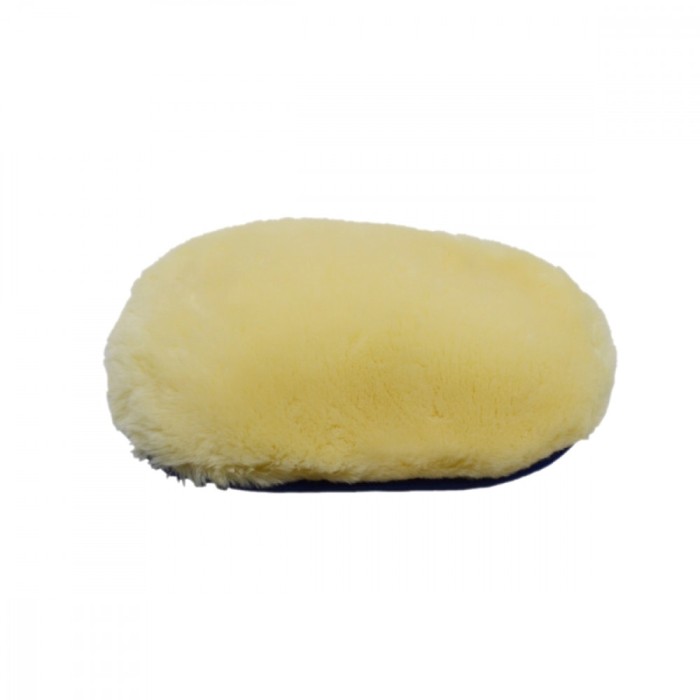 Laveta manusa din microfibre de lana, EMESZON&reg;, curatare profesionala masina, calitate extra, polish masina - moto, albastru