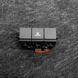 Comutator Citroen DS3 Cabrio 2013, OEM 96645105XT, Buton Start Stop, Argintiu, Aluminiu