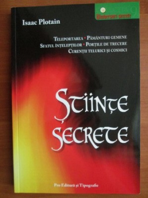 Stiinte secrete - Isaac Plotain foto