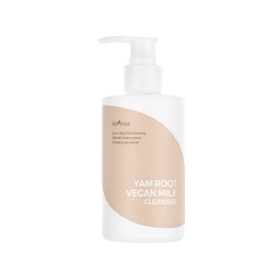 Isntree Yam Root Vegan Milk Cleanser Cremă vegană de curățare a feței 220 ml foto