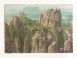 FA81 -Carte Postala- GERMANIA- Sachsische Schweiz, Basteibrucke mit Lilienstein, necirculata