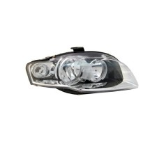 Far AUDI A4 (B7), 09.2006-03.2008, DEPO, fata, partea dreapta, tip bec H7+H7+PY21W+W5W; electric; lucas alb; cu motor; foto