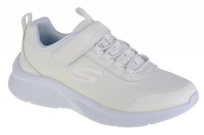 Pantofi pentru adidași Skechers Microspec-Classmate 302607L-WHT alb foto