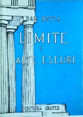 Dan Botta - Limite si alte eseuri