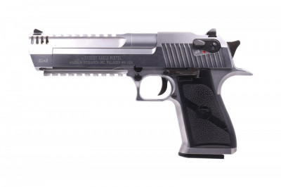 Replica pistol Desert Eagle gas GBB L6 Cybergun Silver foto