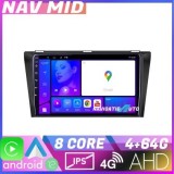 Navigatie Mazda 3 2004 2009 KIT 161 EDOTEC-LITE Android Ecran 720P Octa Core 4 64 Carplay CarStore Technology