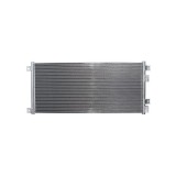 Condensator climatizare AC Iveco Daily 06, motor: 2.3 TD, 2.8 TD, Condenser fara uscator, 680x306x16, miez si rezervor din aluminiu brazat, 504022601
