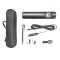 Compresor aer portabil negru 12,4V baterie 6000Am reincarcabila