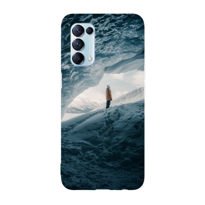 Husa compatibila cu Oppo Find X5 Pro model Snow cave, Silicon, TPU, Viceversa