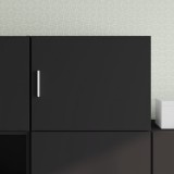 vidaXL Dulap de perete, negru, 50x42,5x40 cm, lemn compozit