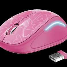 Trust Yvi FX Wireless Mouse - pink