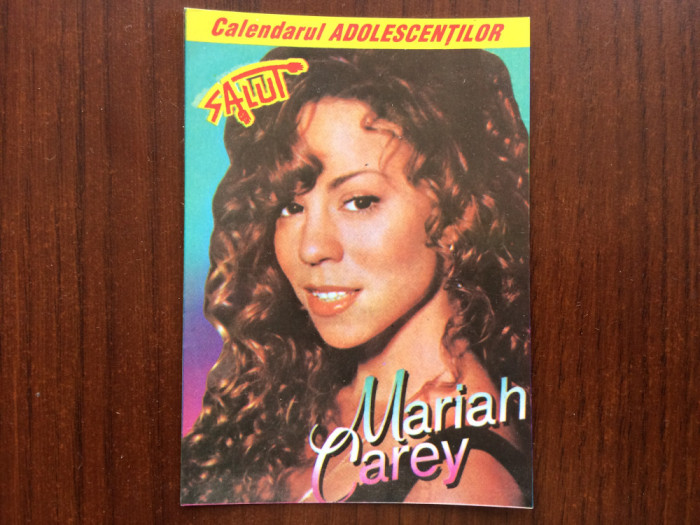 calendar revista salut 1995 mariah carey calendarul adolescentilor mic reclama