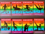 Ruanda 1976 sport Jocurile Olimpice Montreal 76 serie 8v neștampilată