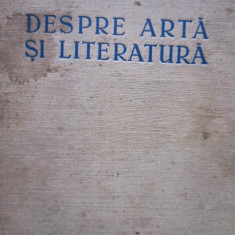 K. Marx - Despre arta si literatura (1953)