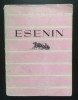 Esenin - Cele mai frumoase poezii (trad. G. Lesnea) - Editura Tineretului, 1961