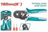 TOTAL - CLESTE PENTRU SERTIZARE 0,25-10 mm&sup2; PowerTool TopQuality