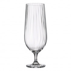 Set 6 Pahare Bere Cristal Bohemia Columba Optic 470 ml COD: 4736