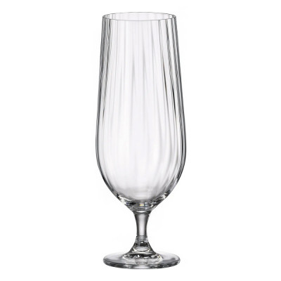 Set 6 Pahare Bere Cristal Bohemia Columba Optic 470 ml COD: 4736 foto