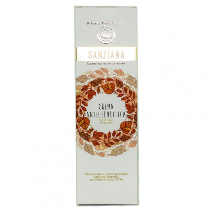 CREMA ANTICELULITICA 200ml &quot;SANZIANA&quot; PRISACA TRANSILVANIA